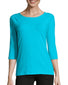 Flying Turquoise Front Hanes Stretch Cotton Women