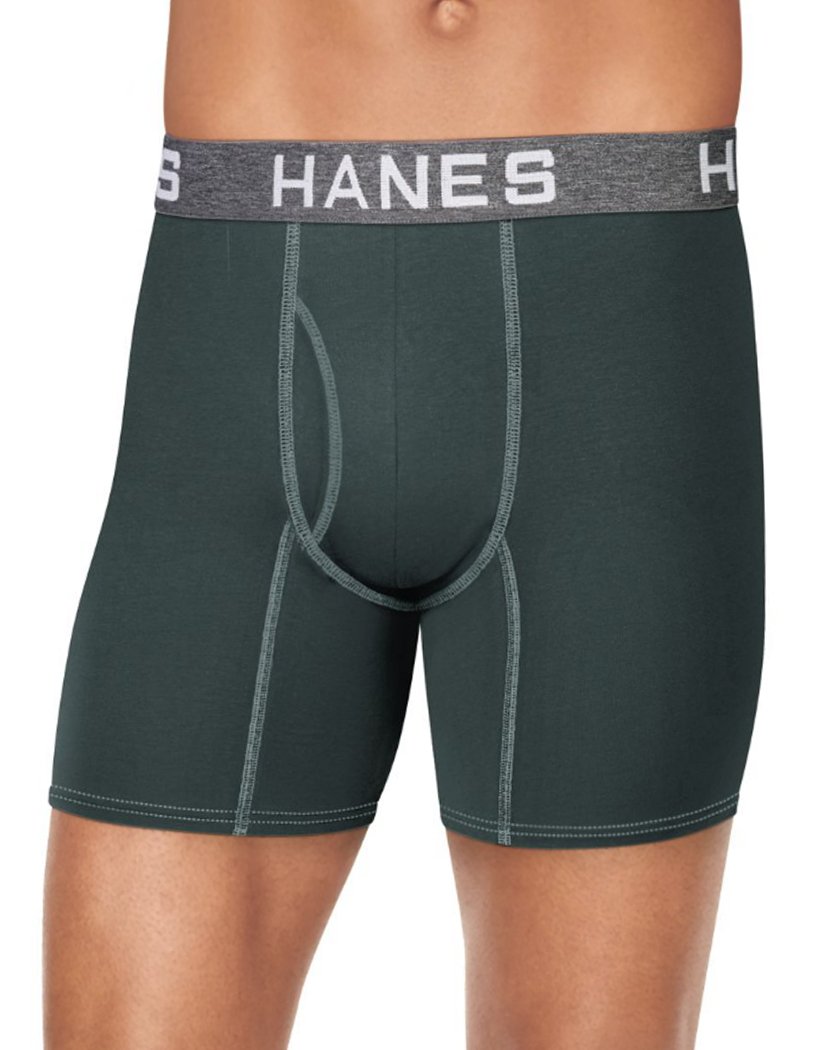 Hanes Ultimate Men's Comfort Flex Fit Cotton/Modal Boxer Brief 4 Pk