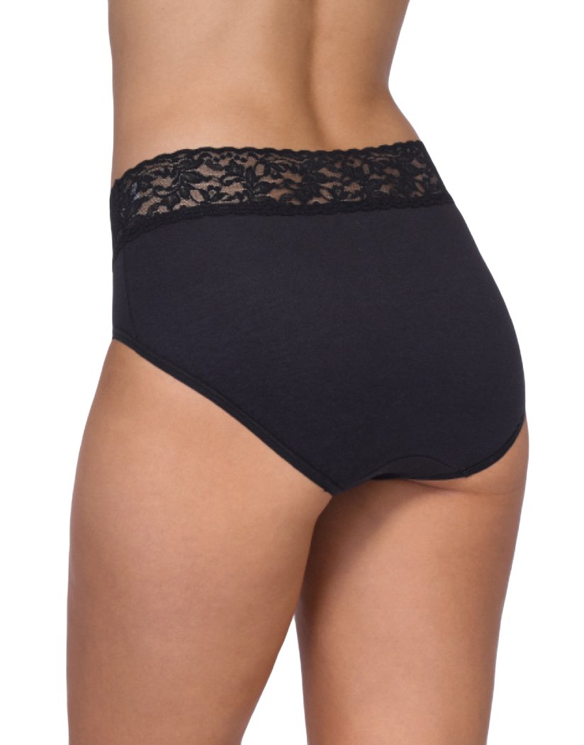 Black Back Hanky Panky Cotton With A Conscience French Brief