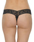 Black Back Hanky Panky After Midnight Crotchless Low Rise Thong