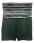 Black/Lucent Logo Rich Clay/Oslo Green Front Calvin Klein Bamboo Comfort Trunk 3 Pack NP2261O
