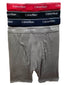 Exact/Black/Shoreline/Faded Grey Front Calvin Klein Cotton Classic Boxer Brief 4 Pack NP2190O