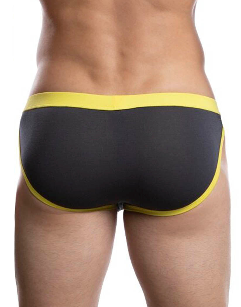 Charcoal/Yellow Back Jack Adams Modal Muscle Brief 401-311