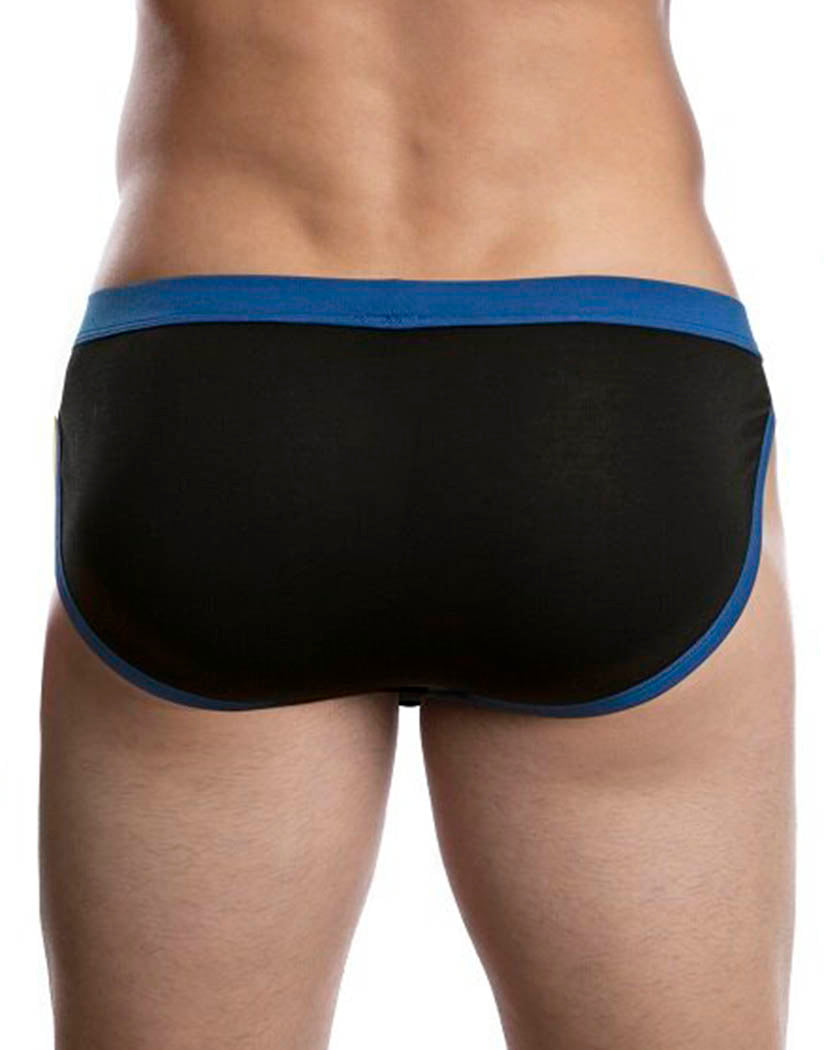 Black/Royal Back Jack Adams Modal Muscle Brief 401-311