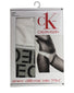 White Stencil One/ Grey Heather Front Calvin Klein CK One Cotton Thong 2-Pack QD3788