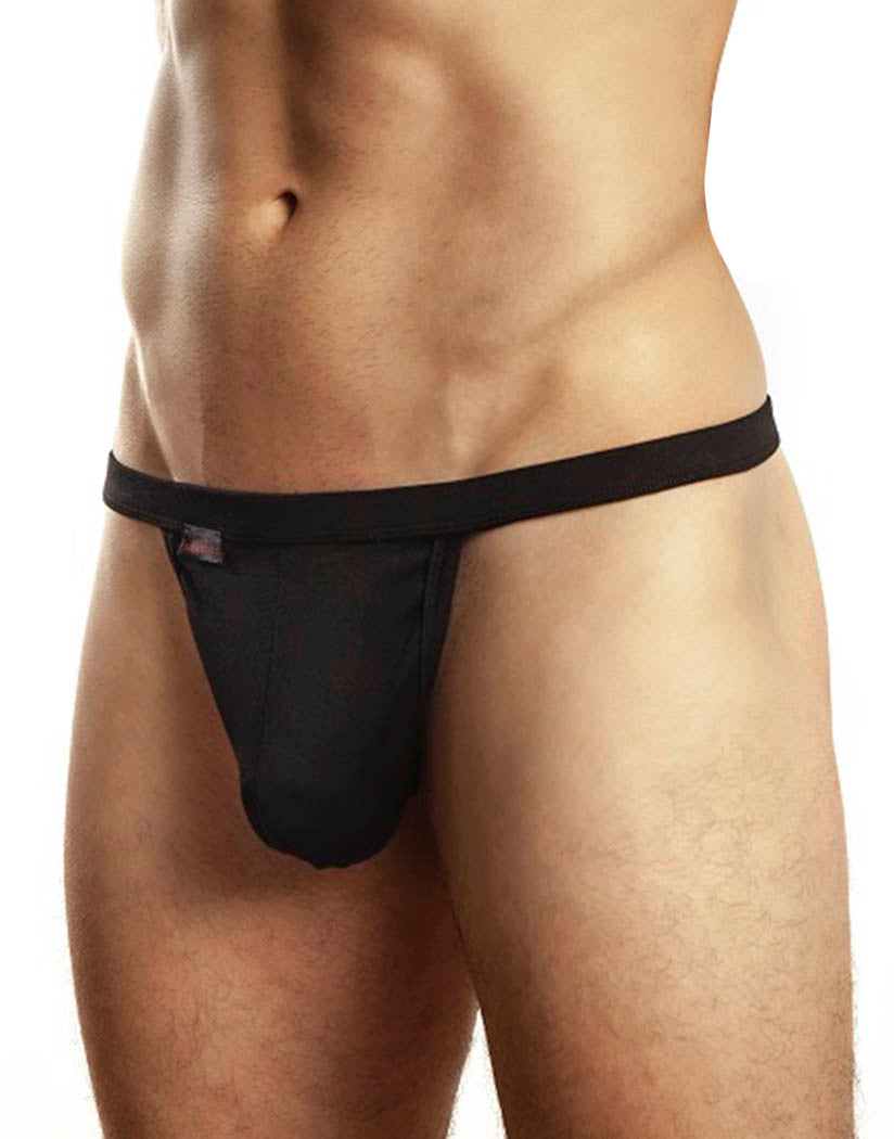 Black Front Jack Adams String Thong 401-299