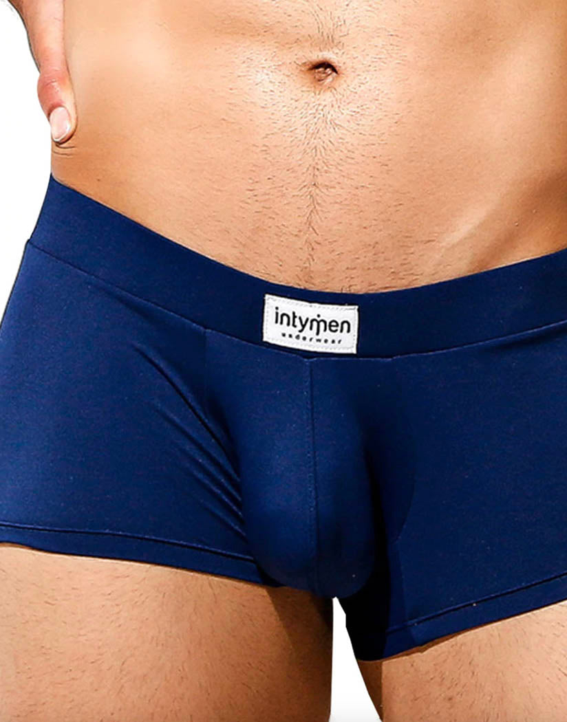 Navy Front Intymen Trunk Second Skin ING069