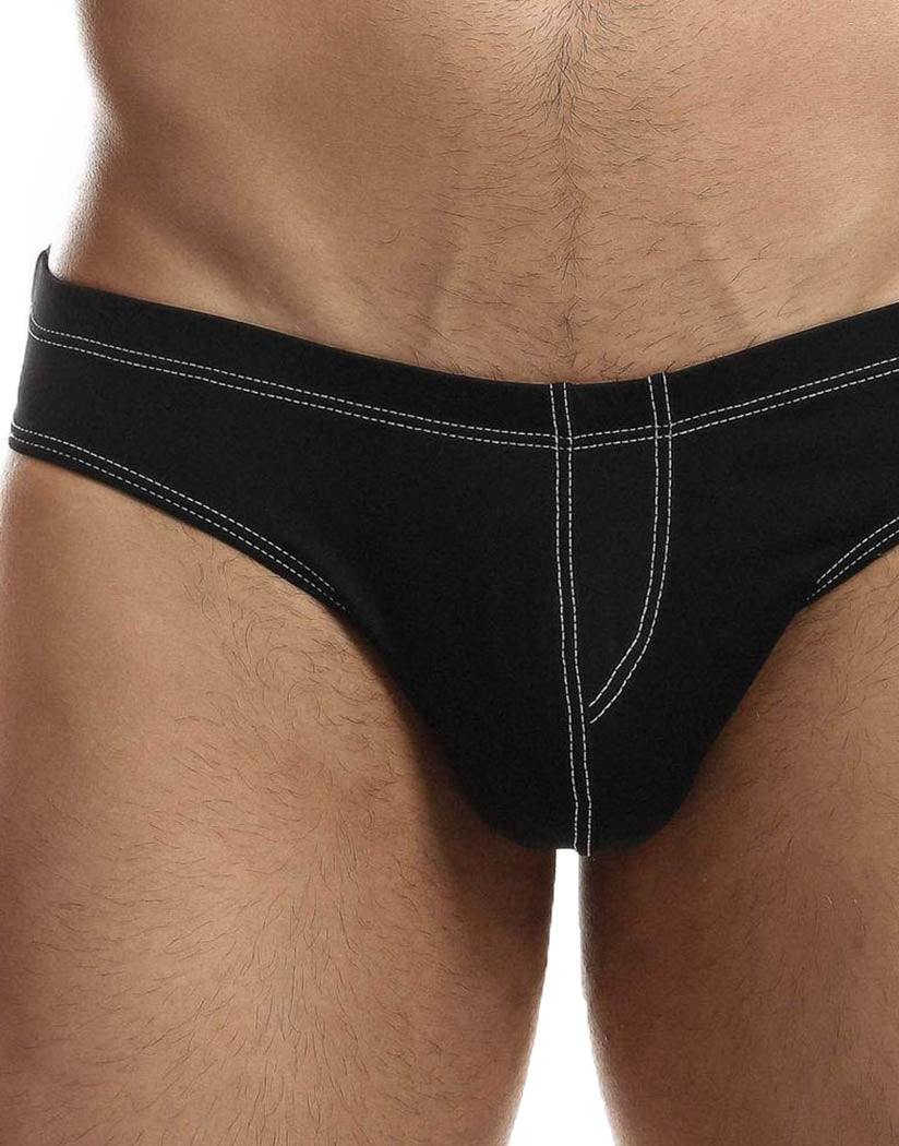 Black Front Intymen Panty Boy Bikini INI028