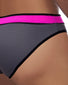 Grey/Fushia Back Intymen Vibrant Bikini Brief INT6158