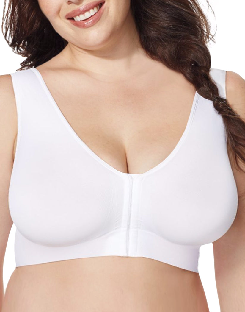 Just My Size Pure Comfort Front-Close Wirefree Bra 1274
