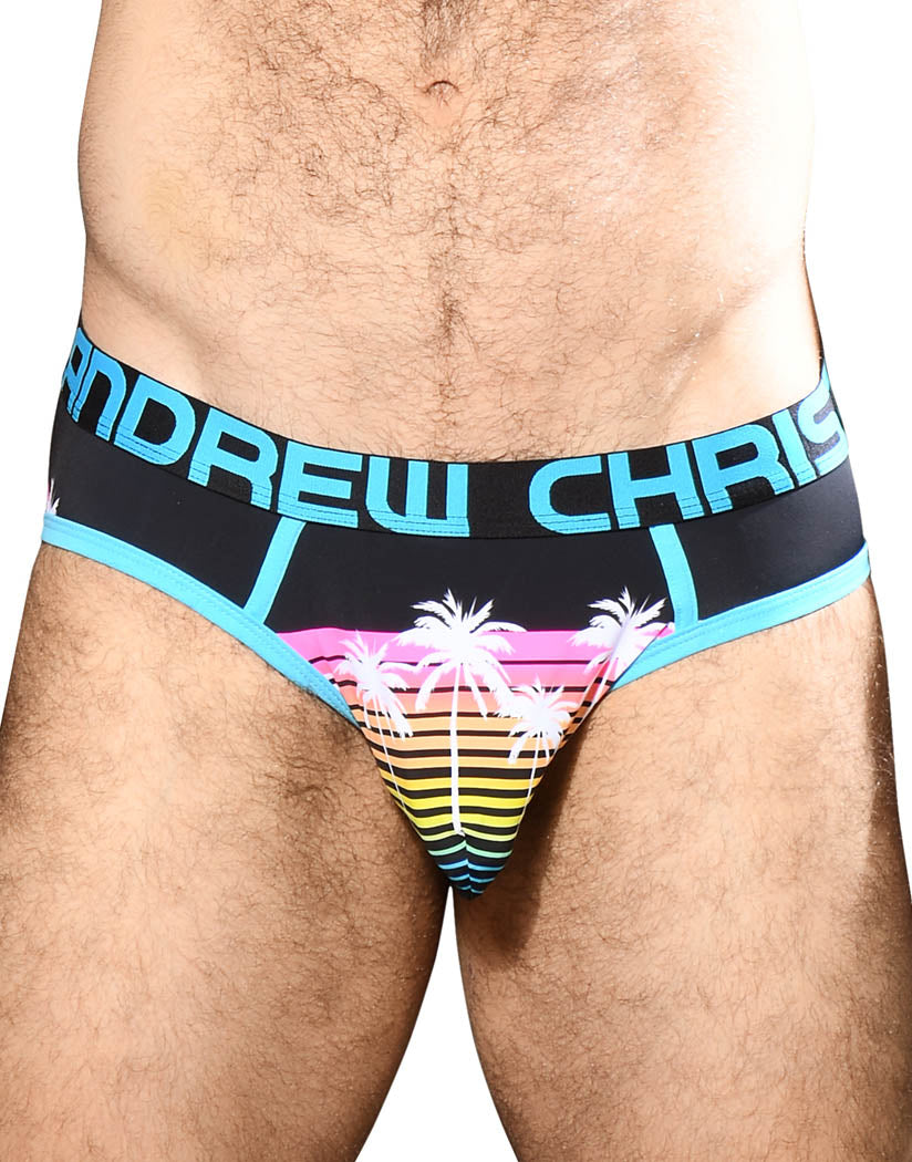 Multi Front Andrew Christian California Sunset Brief w/ Almost Naked 92157