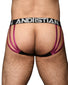 Hot Pink Back Andrew Christian Hotness Metallic Jock w/ Almost Naked 92341