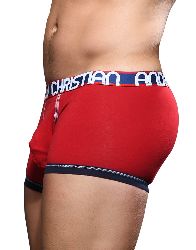 Red Side Andrew Christian Almost Naked Cotton Boxer 92047