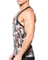 Camouflage Side Andrew Christian Sheer Camouflage Tank 2823