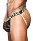 Black Side Andrew Christian Access Mesh Jock w/ Almost Naked 92072
