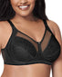 Black Front Just My Size Comfort Shaping Wirefree Bra 1Q20