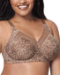 Leopard Print Front Just My Size Comfort Shaping Wirefree Bra 1Q20