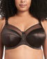 Chocolate Front Goddess Keira Underwire Banded Bra Chocolate GD6090