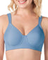 Blue Mist Front Leading Lady The Brigitte Full Coverage Wirefree Molded Padded Seamless Bra 5042