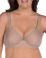 Warm Taupe Front Leading Lady Brigitte Classic Underwire Padded T-Shirt Bra 5224