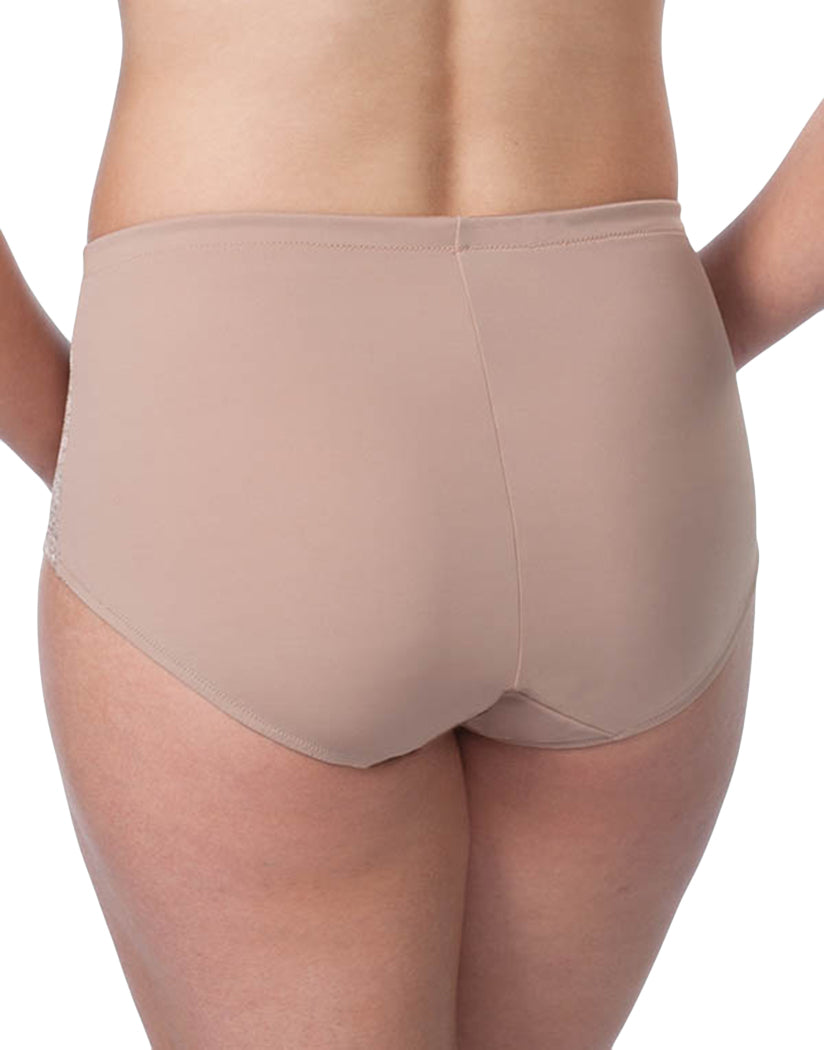 Warm Taupe Back Leading Lady Luxe Body Panty Briefs 5810