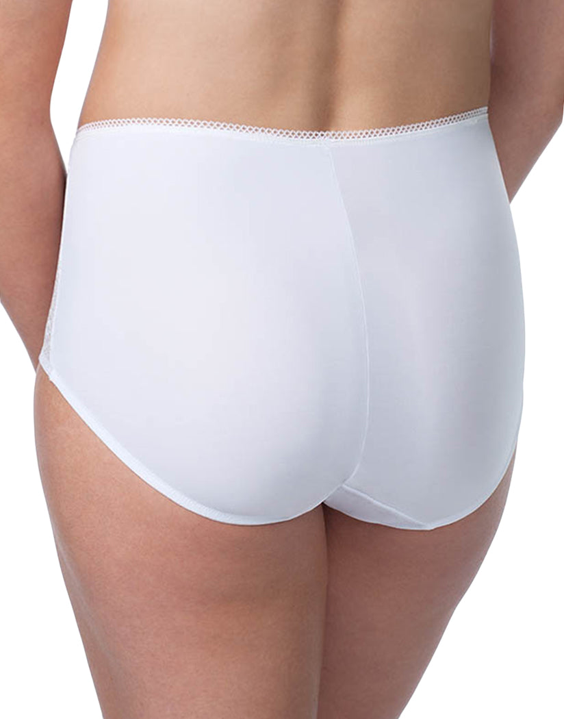 White Back Leading Lady Luxe Body Panty Briefs 5810