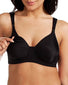 Black Front Leading Lady Cool Fit Wirefree Nursing Bra 4057