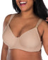Warm Taupe Front Leading Lady Cool Fit Wirefree Nursing Bra 4057