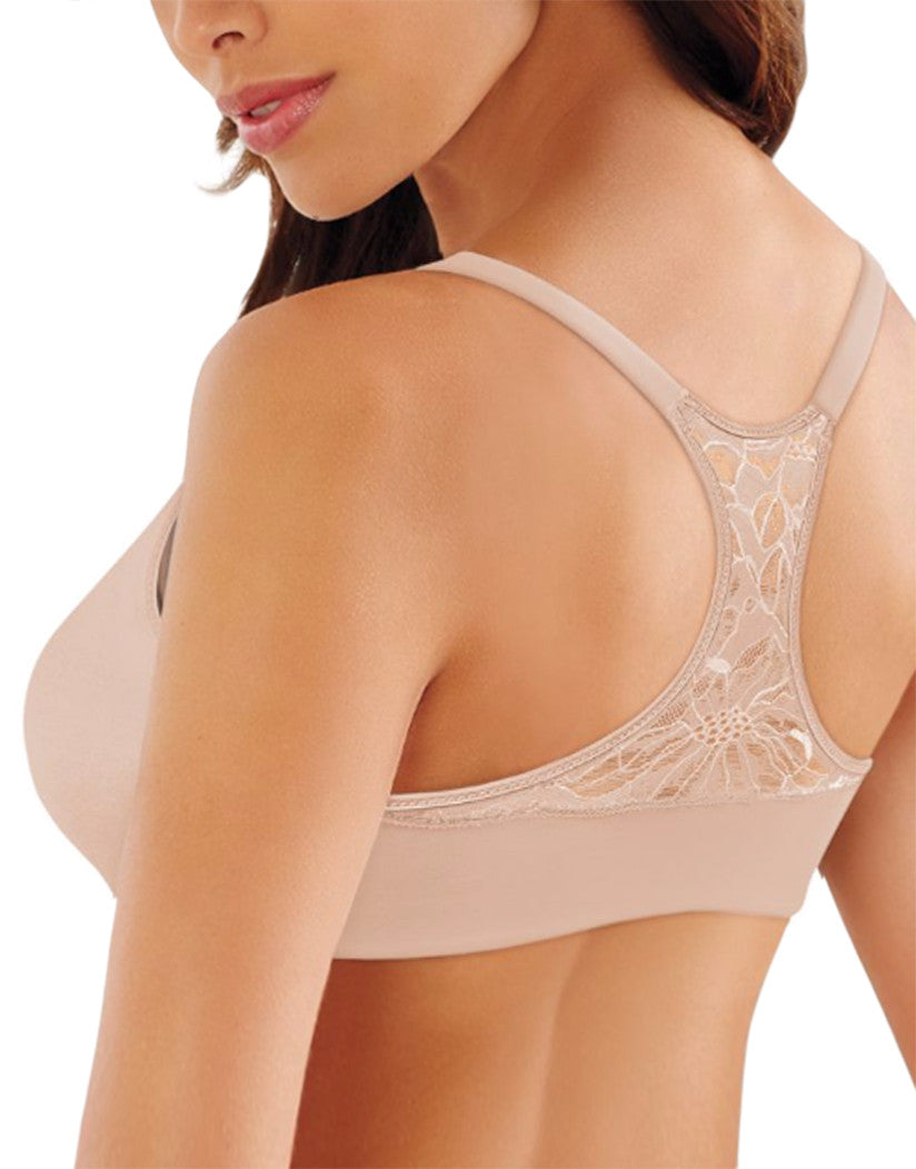 Champagne Shimmer/Ivory Front Lilyette Lift and Smooth Front Close Bra