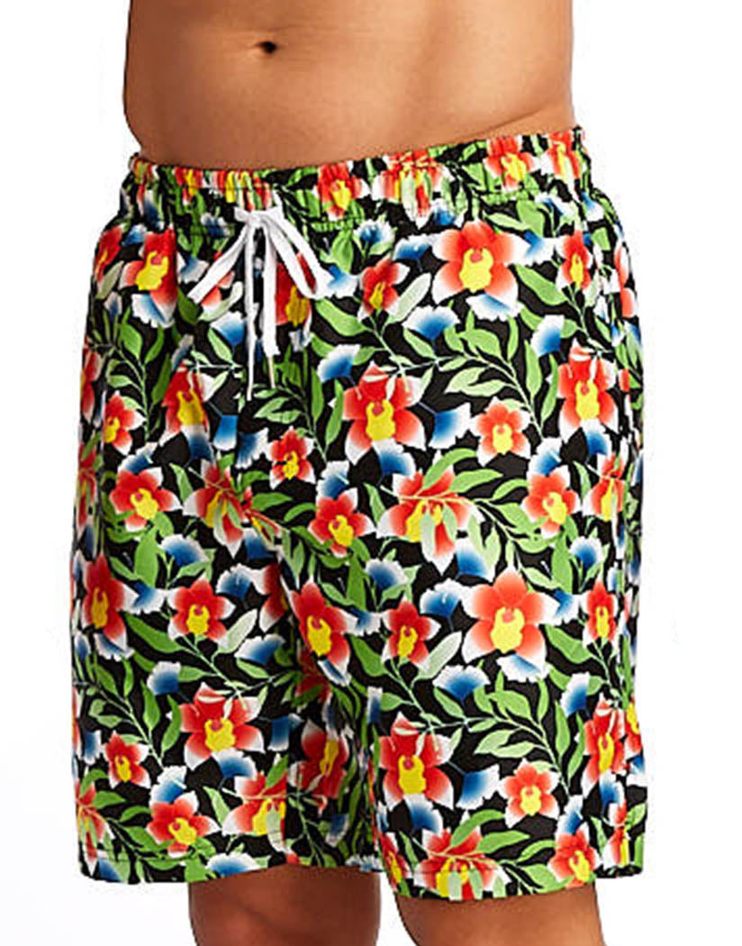 Floral Neon/White side 2xist Catalina 16" Swim Short M15116