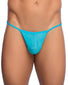 Turquoise Front MOB Tulle T-Thong MBL07