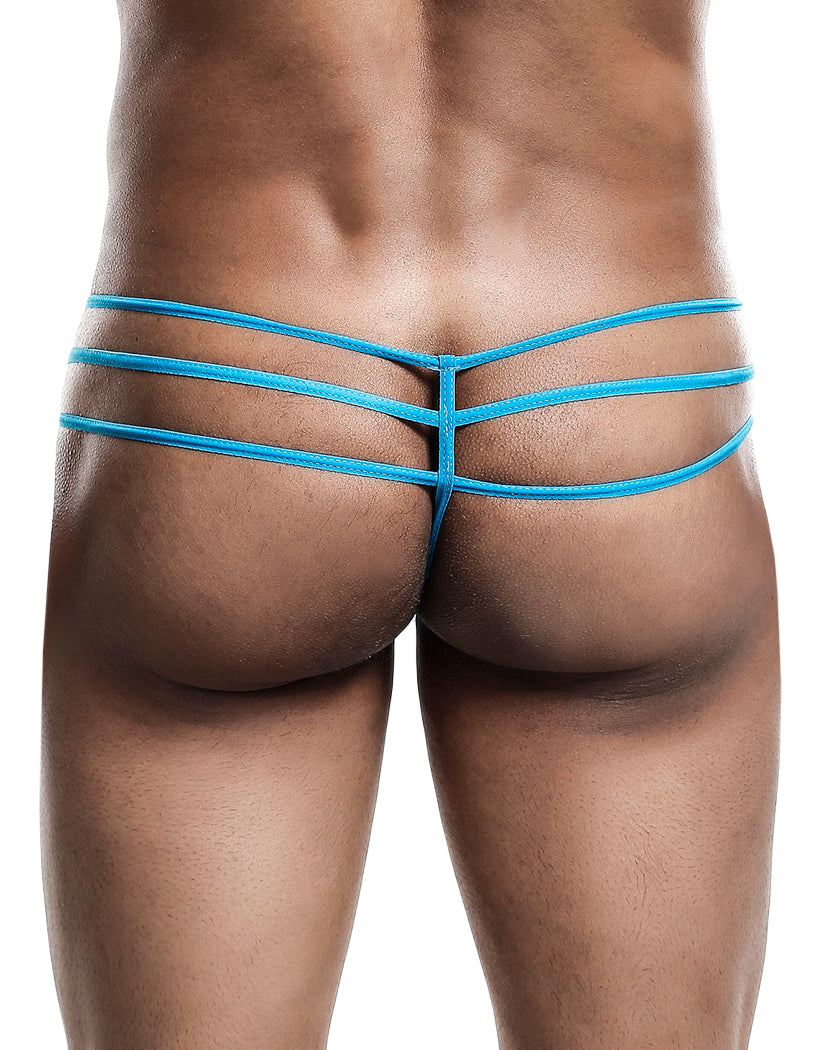 Turquoise Back MOB Triple Lace G-String Underwear MBL10