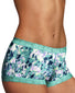 Spring Blue/Windy Spring Blue Front Maidenform Microfiber and Lace Boyshort 40760