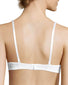 White and Sheer Pale Pink Back Maidenfirm 2-Pack Lace Trim and Tailored 05757J