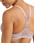 Gloss Back Maidenform One Fab Fit Lace Front Closure T-Back Bra 07112