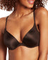 Warm Cocoa Brown Front Maidenform Natural Boost Demi Love the Lift T-Shirt Bra 09428