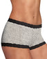 Twinkle Front Maidenform Microfiber and Lace Boyshort 40760