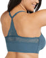 Bleached Indigo Back Maidenform Modern Pullover With Lace Back DM7679
