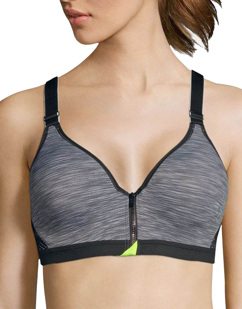 Maidenform Sport Convertible Wirefree Bra, Charcoal Heather Print, 34D :  : Clothing, Shoes & Accessories