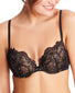 Black Body Beige Lace Front Maidenform Love the Lift Push Up & In Lace Demi Bra DM9900