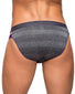 Grey Back Male Power Heather Haze Cutout Bikini Grey 487-244