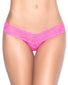 Hot Pink Front Mapale Lace Essentials All Lace Thong 94