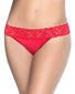 Red Front Mapale Lace Essentials Cotton Thong 96