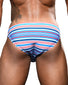Multi Back Andrew Christian Shore Stripe Bikini 7915