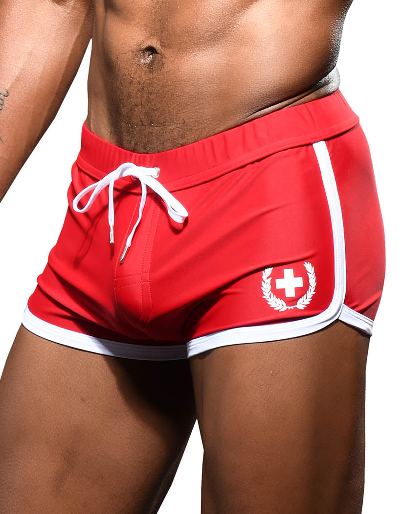 Red Side Andrew Christian Circa Retro Trunk 7926