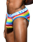 Multi Side Andrew Christian Pride Mesh Brief w/ Almost Naked 92399