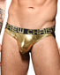 Gold Front Andrew Christian Golden Boy Brief Jock w/ Almost Naked 92409