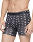 Staggered Logo Black Front Calvin Klein CK One Micro Boxer Brief NB2226