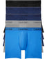 Black/ Blue Shadow/ Blue Shadow/ Medium Grey/ Cobalt Water Flat Calvin Klein Micro Stretch Boxer Brief 5-Pack NB2269