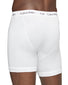 White Back Calvin Klein Cotton Stretch Wicking 3 Pack Boxer Brief NB2616
